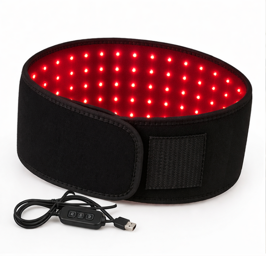 Red Light Therapy Belt for Back Pain Relief (Infrared Heating Wrap)
