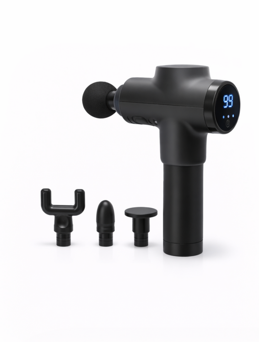 Percussion Massage Gun for Muscle Recovery & Pain Relief (Deep Tissue Therapy Device)